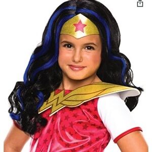 Girls Wonder Woman Wig